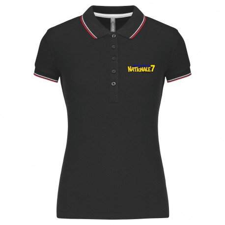 Polo piqué Femme N7