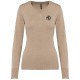 Pull col V femme MG