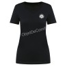 Tee shirt Supima col V Femme Mercedes