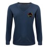 Pull Mérino Col V Femme BPF – Belgian Porsche Friends