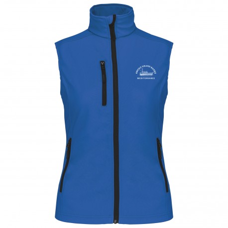 Bodywarmer Softshell Femme AGBM – Amicale Grand Banks