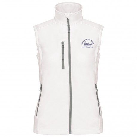 Bodywarmer Softshell Femme AGBM – Amicale Grand Banks